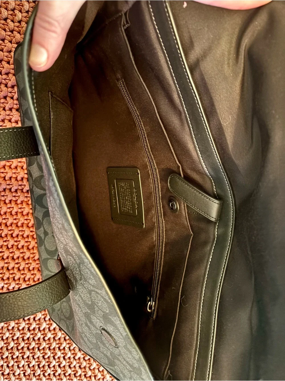 NWOT Coach Sullivan Portfolio Briefcase in Signature Canvas